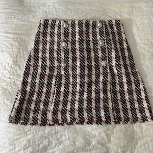 Topshop tweed skirt
